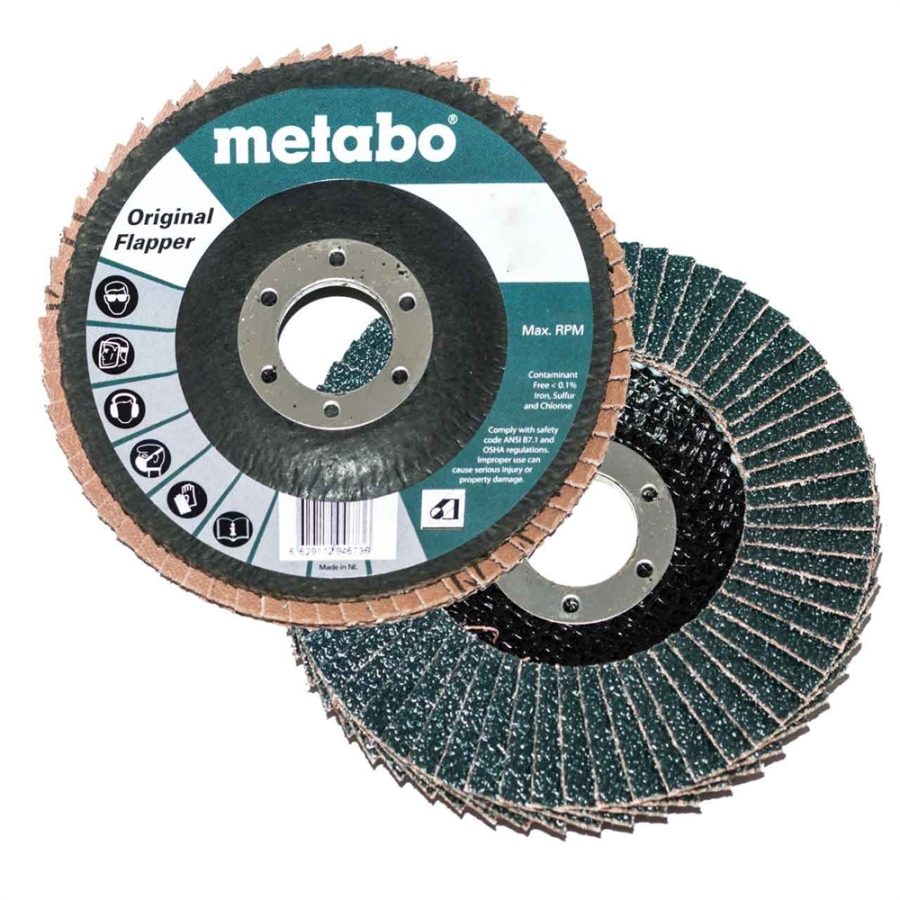 Discos flap para uso industrial