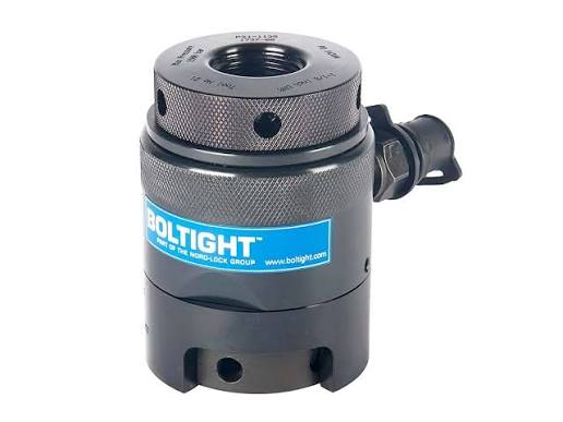 Tensores multibloque SuperBolt sobre brida industrial